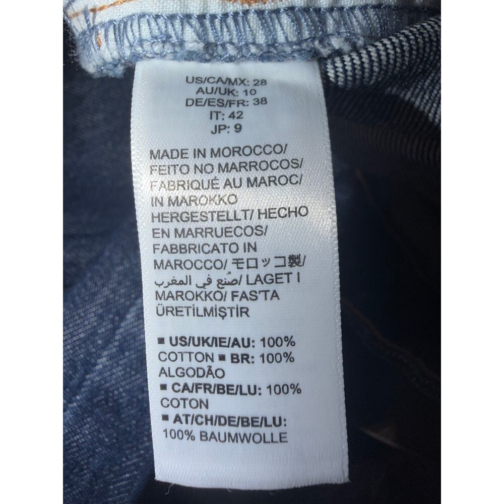 The drop women’s distressed Luca high blue jeans - Picture 6 of 16